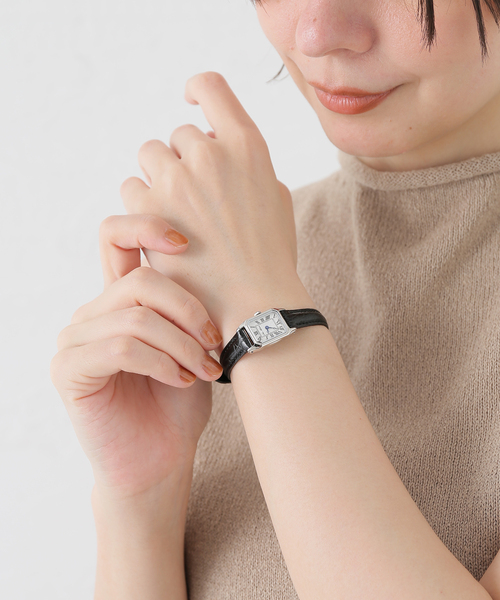 HIROB(ヒロブ)の「Sur Mesure KSW-04L Silver / White dial(アナログ腕時計・レディース・シルバー・FREE)」の9枚目の写真