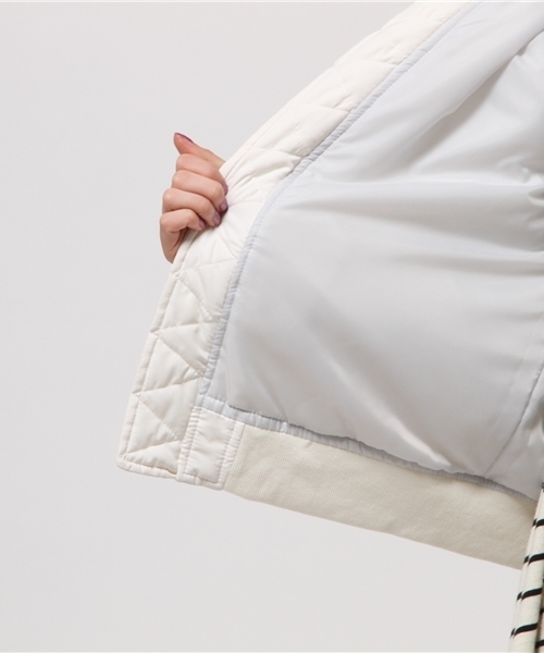 E hyphen world gallery（イーハイフンワールドギャラリー）の「・MA-1ブルゾン（MA-1・レディース・カーキ/ホワイト/ネイビー・FREE）」の6枚目の写真