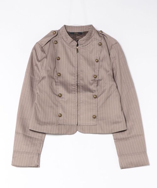 Ritzy(リッツィー)の「ナポレオン風 ショート丈 ジャケット ブルゾン(ブルゾン・レディース・ブラック/A・M/L)」の6枚目の写真