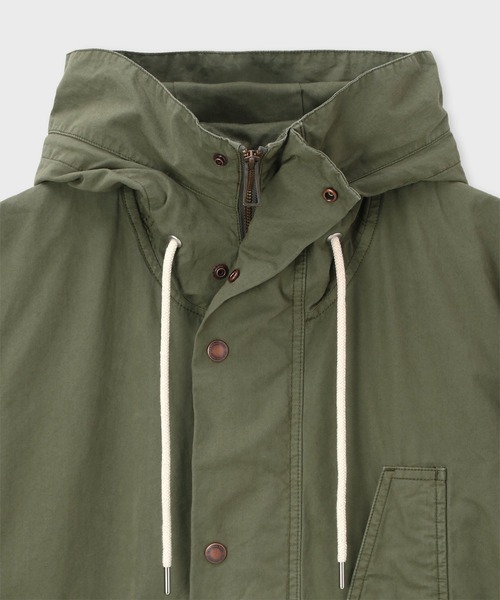 PS Paul Smith(ピーエスポールスミス)の「"Garment Dyed" モッズコート / 262102 A139(モッズコート・メンズ・カーキ・MEDIUM/LARGE/X-LARGE)」の2枚目の写真