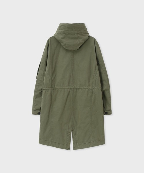 PS Paul Smith(ピーエスポールスミス)の「"Garment Dyed" モッズコート / 262102 A139(モッズコート・メンズ・カーキ・MEDIUM/LARGE/X-LARGE)」の5枚目の写真