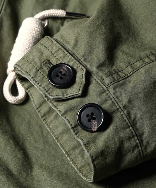 PS Paul Smith(ピーエスポールスミス)の「"Garment Dyed" モッズコート / 262102 A139(モッズコート・メンズ・カーキ・MEDIUM/LARGE/X-LARGE)」の10枚目の写真