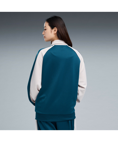PUMA(プーマ)の「PUMA プーマ ユニセックス T7 トラックジャケット JP(ジャージ・メンズ・ダークブルー/ダークブラウン系・SMALL/X-LARGE/X-SMALL/MEDIUM/LARGE)」の12枚目の写真