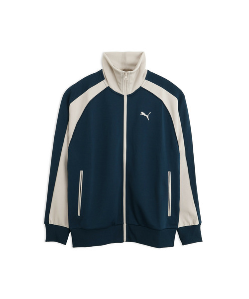 PUMA(プーマ)の「PUMA プーマ ユニセックス T7 トラックジャケット JP(ジャージ・メンズ・ダークブルー/ダークブラウン系・SMALL/X-LARGE/X-SMALL/MEDIUM/LARGE)」の17枚目の写真