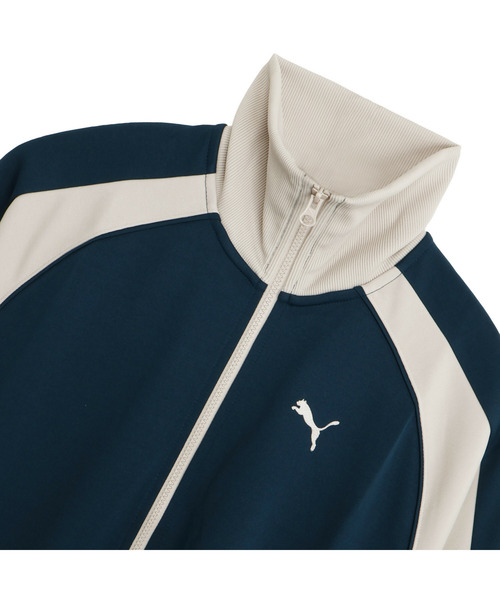 PUMA(プーマ)の「PUMA プーマ ユニセックス T7 トラックジャケット JP(ジャージ・メンズ・ダークブルー/ダークブラウン系・SMALL/X-LARGE/X-SMALL/MEDIUM/LARGE)」の19枚目の写真