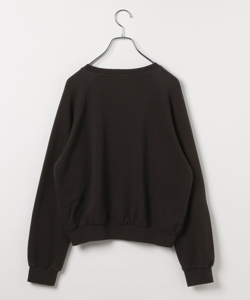 Champion（チャンピオン）の「【Champion(チャンピオン）】別注／ラグランスウェットプルオーバー（スウェット・レディース・ブラック/ネイビー/オートミール・FREE）」の10枚目の写真