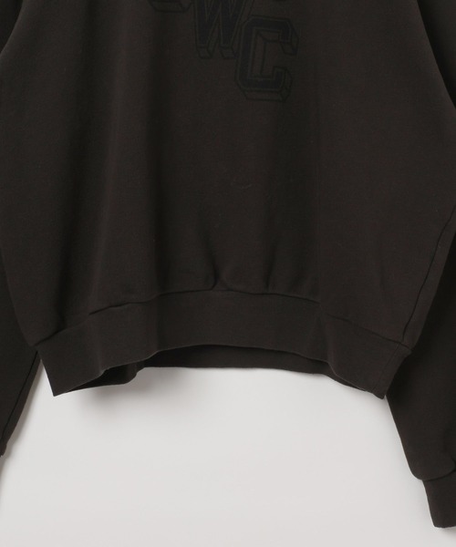 Champion（チャンピオン）の「【Champion(チャンピオン）】別注／ラグランスウェットプルオーバー（スウェット・レディース・ブラック/ネイビー/オートミール・FREE）」の13枚目の写真