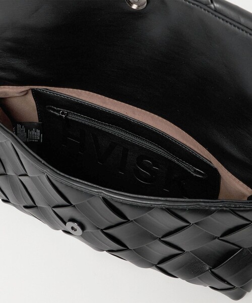 HVISK(ヴィスク)の「<HVISK>ARLENE BRAIDED ショルダーバッグ< Select by EMMEL REFINES >(ショルダーバッグ・レディース・ブラック・FREE)」の9枚目の写真