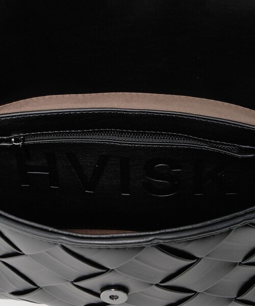 HVISK(ヴィスク)の「<HVISK>ARLENE BRAIDED ショルダーバッグ< Select by EMMEL REFINES >(ショルダーバッグ・レディース・ブラック・FREE)」の10枚目の写真