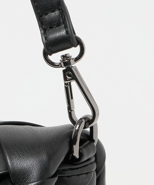 HVISK(ヴィスク)の「<HVISK>ARLENE BRAIDED ショルダーバッグ< Select by EMMEL REFINES >(ショルダーバッグ・レディース・ブラック・FREE)」の12枚目の写真
