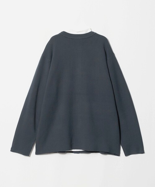 A DAY IN THE LIFE UNITED ARROWS(アデイインザライフユナイテッドアローズ)の「ハイゲージ ミラノリブ カーディガン+Tシャツ-セットアイテム・ウォッシャブル-<A DAY IN THE LIFE>(カーディガン/ボレロ・メンズ・ダークブラウン/ブラック/グレー系・L/M)」の16枚目の写真