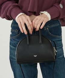 【blancle/ブランクレ】オイルスムースレザー2WAYミニボストンバッグ/OILED SMOOTH LEATHER 2WAY MINI BOSTON/bc1246/ボストンバッグ