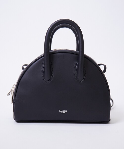 Rouge vif la cle(ルージュヴィフラクレ)の「【blancle/ブランクレ】オイルスムースレザー2WAYミニボストンバッグ/OILED SMOOTH LEATHER 2WAY MINI BOSTON/bc1246/ボストンバッグ(ボストンバッグ・レディース・ピンク/ブラック/ライトブラウン・フリー)」の8枚目の写真