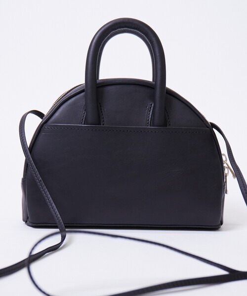 Rouge vif la cle(ルージュヴィフラクレ)の「【blancle/ブランクレ】オイルスムースレザー2WAYミニボストンバッグ/OILED SMOOTH LEATHER 2WAY MINI BOSTON/bc1246/ボストンバッグ(ボストンバッグ・レディース・ピンク/ブラック/ライトブラウン・フリー)」の10枚目の写真