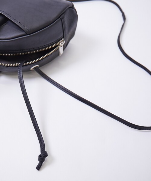 Rouge vif la cle(ルージュヴィフラクレ)の「【blancle/ブランクレ】オイルスムースレザー2WAYミニボストンバッグ/OILED SMOOTH LEATHER 2WAY MINI BOSTON/bc1246/ボストンバッグ(ボストンバッグ・レディース・ピンク/ブラック/ライトブラウン・フリー)」の15枚目の写真
