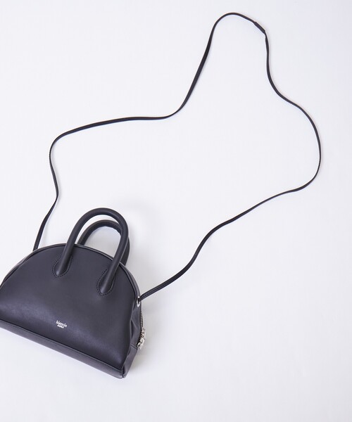 Rouge vif la cle(ルージュヴィフラクレ)の「【blancle/ブランクレ】オイルスムースレザー2WAYミニボストンバッグ/OILED SMOOTH LEATHER 2WAY MINI BOSTON/bc1246/ボストンバッグ(ボストンバッグ・レディース・ピンク/ブラック/ライトブラウン・フリー)」の17枚目の写真