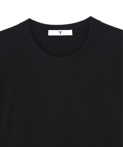 Y（ワイ）の「Ｙ /  [UNISEX] ORGANIC COTTON JERSEY SHORT SLEEVE T（Tシャツ/カットソー・メンズ・ブラック・LARGE/MEDIUM/SMALL）」の9枚目の写真