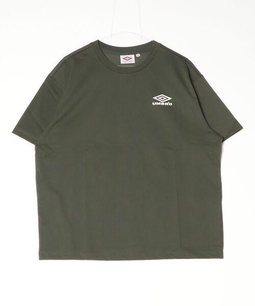 UMBRO(アンブロ)の「【KOREA COLLECTION】T-SHIRTS(Tシャツ/カットソー・メンズ・ブラック/レッド/グリーン・L/M/XL)」の2枚目の写真