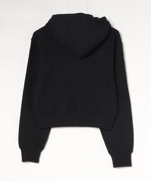 NEW ERA（ニューエラ）の「ニューエラ NEW ERA WS SWEAT FZ HOODIE RAISED FLAG BLK（パーカー・レディース・ブラック・S/M）」の2枚目の写真