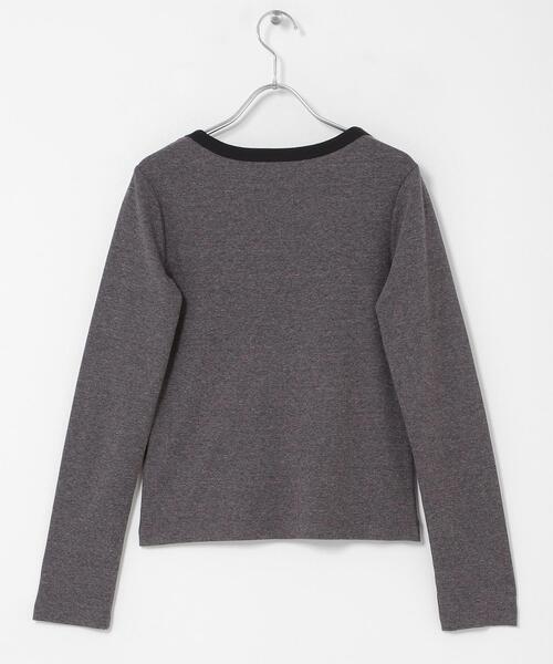 SENSE OF PLACE by URBAN RESEARCH(センスオブプレイスバイアーバンリサーチ)の「ラウンドネックリブTシャツ(Tシャツ/カットソー・レディース・グレー/ブラウン系その他/ピンク/ネイビー・ONE)」の19枚目の写真