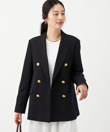 ネイビーダブルブレストジャケット