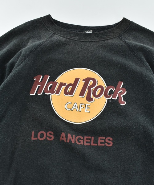 VINTAGE(ヴィンテージ)の「【USED】80-90’s Hard Rock Cafe “Los Angeles” ロゴ スウェット(スウェット・メンズ・ブラック・X-LARGE)」の2枚目の写真
