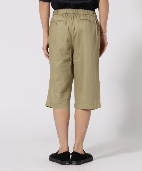 RAGEBLUE（レイジブルー）の「リネンタックハーフパンツ/727089（その他パンツ・メンズ・ベージュ/ブラック・MEDIUM/LARGE）」の4枚目の写真
