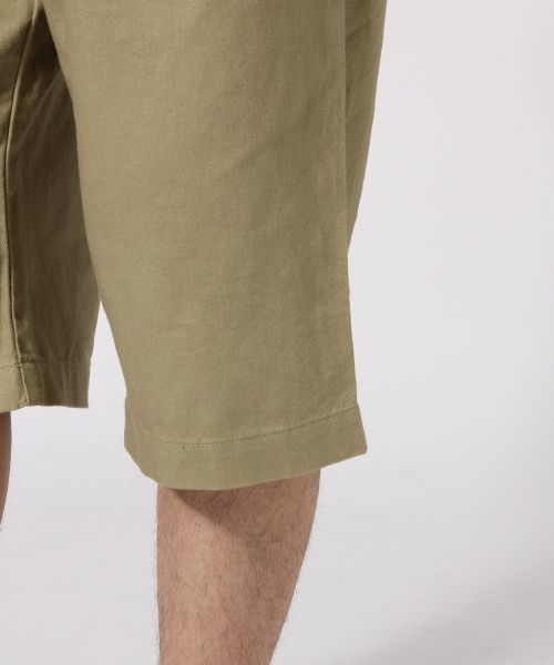 RAGEBLUE（レイジブルー）の「リネンタックハーフパンツ/727089（その他パンツ・メンズ・ベージュ/ブラック・MEDIUM/LARGE）」の7枚目の写真