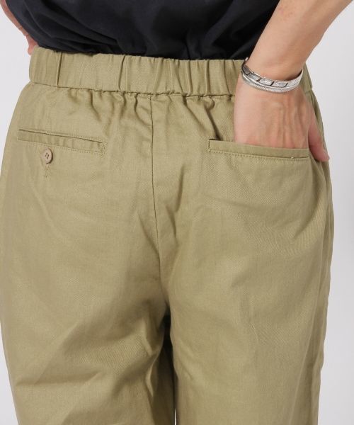 RAGEBLUE（レイジブルー）の「リネンタックハーフパンツ/727089（その他パンツ・メンズ・ベージュ/ブラック・MEDIUM/LARGE）」の8枚目の写真