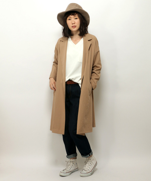 LBC(エルビーシー)の「ビンテージコート (その他アウター・レディース・ライトブラウン/ダークグレー・MEDIUM/LARGE)」の13枚目の写真