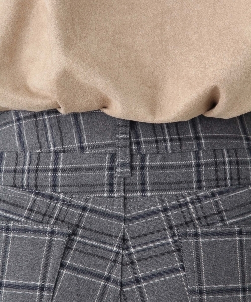 LEPSIM（レプシィム）の「ストレッチガラスリムパンツ2　735847（その他パンツ・レディース・グレー/ブラック/ストライプ/グリーン・MEDIUM/SMALL/LARGE）」の13枚目の写真