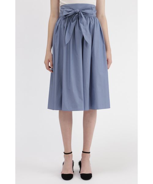 JILL STUART(ジルスチュアート)の「ローマミディフレアスカート(スカート・レディース・ブルー/パープル/ネイビー/パープル系その他/ピンク・4/0/2)」の2枚目の写真