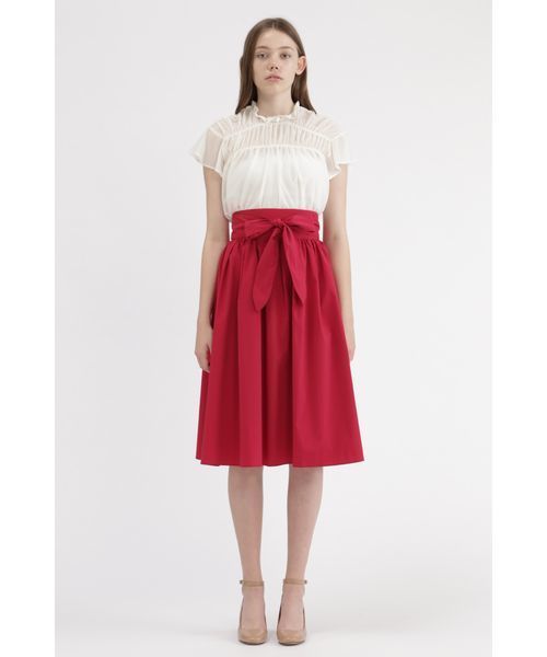 JILL STUART(ジルスチュアート)の「ローマミディフレアスカート(スカート・レディース・ブルー/パープル/ネイビー/パープル系その他/ピンク・4/0/2)」の15枚目の写真
