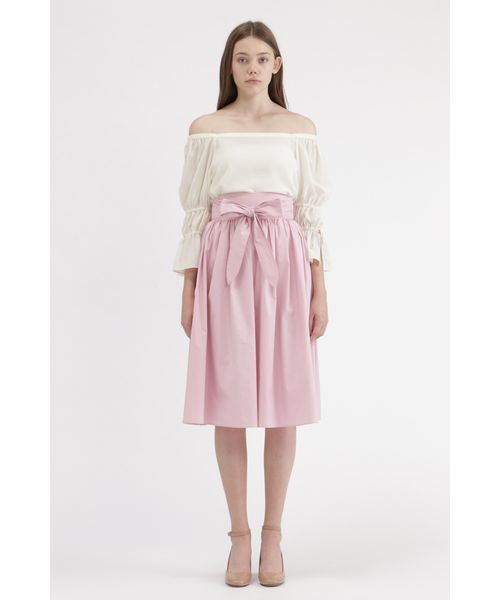 JILL STUART(ジルスチュアート)の「ローマミディフレアスカート(スカート・レディース・ブルー/パープル/ネイビー/パープル系その他/ピンク・4/0/2)」の18枚目の写真