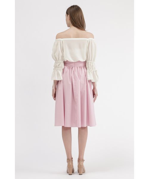 JILL STUART(ジルスチュアート)の「ローマミディフレアスカート(スカート・レディース・ブルー/パープル/ネイビー/パープル系その他/ピンク・4/0/2)」の19枚目の写真