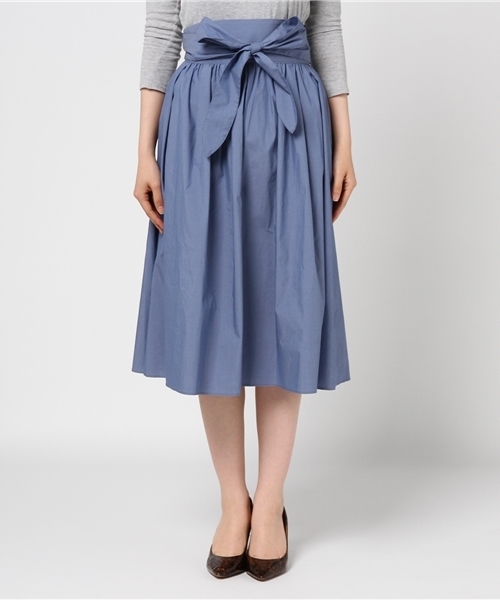 JILL STUART(ジルスチュアート)の「ローマミディフレアスカート(スカート・レディース・ブルー/パープル/ネイビー/パープル系その他/ピンク・4/0/2)」の21枚目の写真