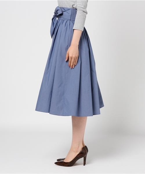 JILL STUART(ジルスチュアート)の「ローマミディフレアスカート(スカート・レディース・ブルー/パープル/ネイビー/パープル系その他/ピンク・4/0/2)」の22枚目の写真