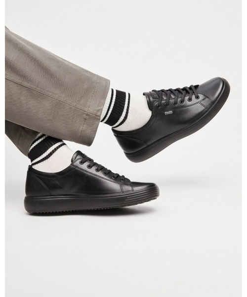 エコー] メンズ防水カジュアルスニーカー ソフト ecco エコー メンズ