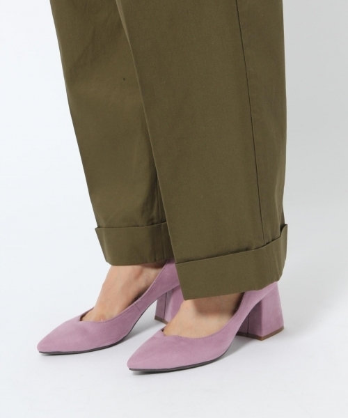 laboratory work（ラボラトリーワーク）の「タックストレートパンツ（その他パンツ・レディース・ネイビー/キャメル/カーキ・SMALL/MEDIUM）」の19枚目の写真