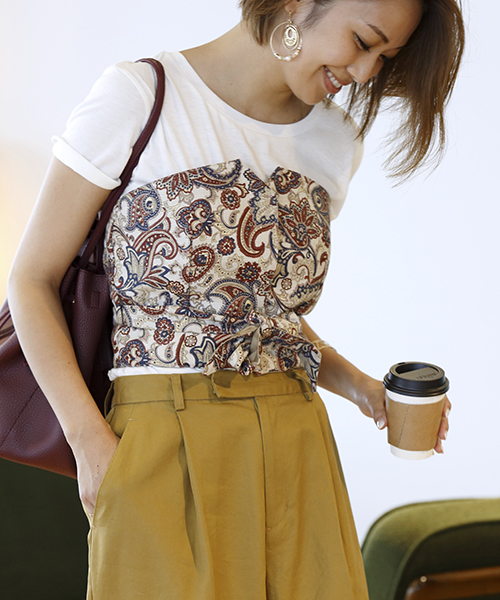 laboratory work（ラボラトリーワーク）の「タックストレートパンツ（その他パンツ・レディース・ネイビー/キャメル/カーキ・SMALL/MEDIUM）」の14枚目の写真