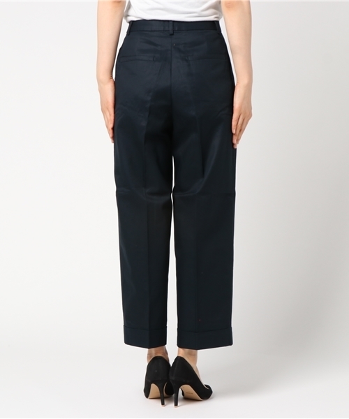 laboratory work（ラボラトリーワーク）の「タックストレートパンツ（その他パンツ・レディース・ネイビー/キャメル/カーキ・SMALL/MEDIUM）」の6枚目の写真