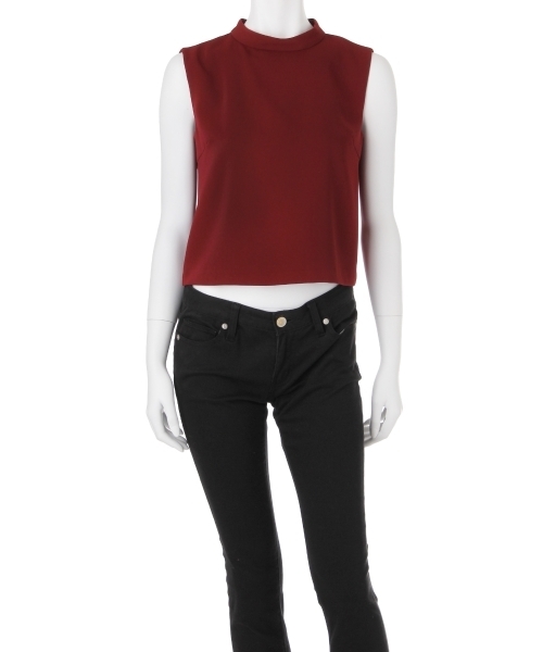 MERCURYDUO（マーキュリーデュオ）の「サイドリボンドレスブラウス（シャツ/ブラウス・レディース・ブラック/ボルドー・FREE）」の3枚目の写真