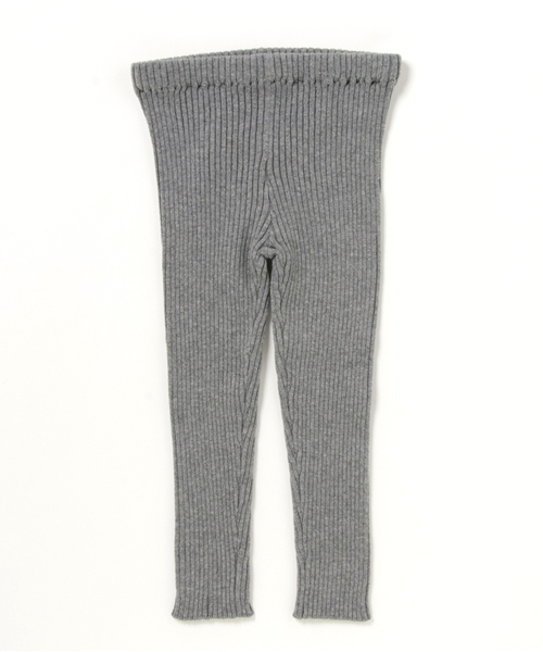 SHIPS（シップス）の「SHIPS KIDS:17FW リブスパッツ（無地）（レギンス/スパッツ・キッズ・オフホワイト/グレー・MEDIUM/LARGE/X-LARGE/SMALL）」の2枚目の写真