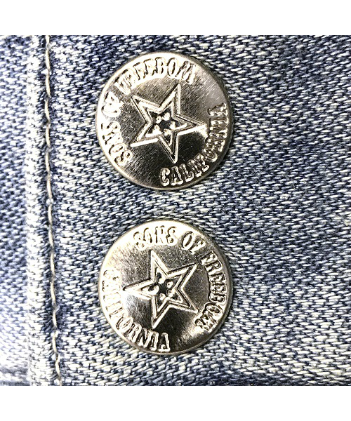 EVENFLOW（イーブンフロー）の「evenflowイーブンフロウ / ブッシュ スキニーテーパード ジョガーパンツ EFP-702（デニムパンツ・メンズ・インディゴブルー/ライトインディゴブルー・SMALL/MEDIUM/LARGE）」の10枚目の写真