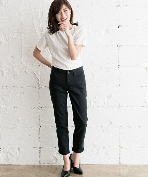 Levi's（リーバイス）の「BORROWED FROM THE BOYS WARMジーンズ ブラック COZY JET BLACK/10.2oz（デニムパンツ・レディース・ブラック・26inch/24inch/25inch/27inch/23inch/28inch）」の16枚目の写真