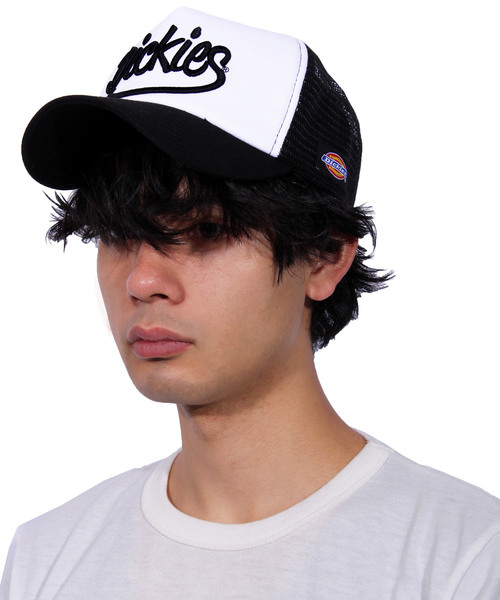 ８(eight)（エイト）の「ディッキーズ ロゴ メッシュキャップ（キャップ・メンズ・ホワイト/ブラック・FREE）」の11枚目の写真