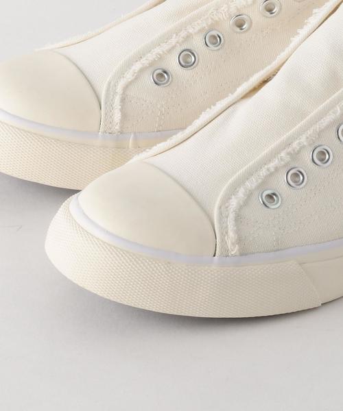 coen（コーエン）の「キャンバススリッポンスニーカー(メンズ)（スリッポン・メンズ・ブラック/ホワイト・SMALL/MEDIUM/LARGE）」の7枚目の写真