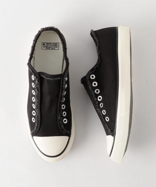 coen（コーエン）の「キャンバススリッポンスニーカー(メンズ)（スリッポン・メンズ・ブラック/ホワイト・SMALL/MEDIUM/LARGE）」の9枚目の写真