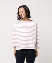 AMERICAN HOLIC | OC ボーダードロッププルオーバー(Tシャツ/カットソー)