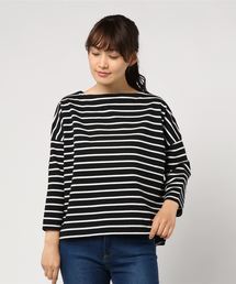 AMERICAN HOLIC | OC ボーダードロッププルオーバー(Tシャツ/カットソー)